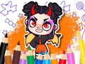 Juego Libro para colorear: Avatar World Cute Devil  en línea