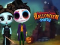 Juego Fiesta de Halloween de pareja de pesadilla  en línea