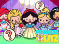 Juego Prueba para niños: Prueba de princesas  en línea