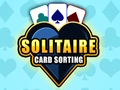 Juego Rompecabezas de clasificación de cartas de solitario  en línea