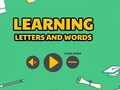 Juego Aprender letras y palabras  en línea