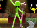 Juego FNF Rush E: Animación vs. minecraft  en línea