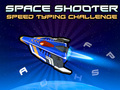Juego Space Shooter: Desafío de mecanografía rápida  en línea