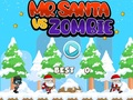 Juego Señor. Papá Noel contra zombis  en línea