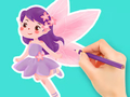 Juego Libro para colorear: Hada de las flores  en línea