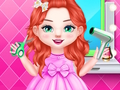 Juego Peluquería Baby Bella Trenza  en línea