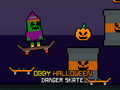 Juego Obby Halloween Peligro Patín  en línea