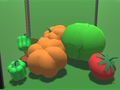 Juego Fusión de frutas 3D  en línea