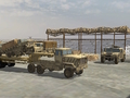 Juego Transporte de vehículos del ejército, conducción de camiones.  en línea