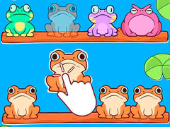 Juego Clasificando ranas  en línea