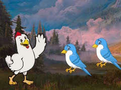 Juego Gallina conoce al amigo  en línea