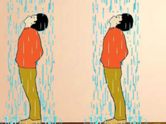 Juego Encontrar chica impermeable  en línea