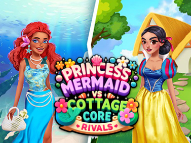 Juego Rivales de Princess Cottage Core vs Mermaid Core  en línea