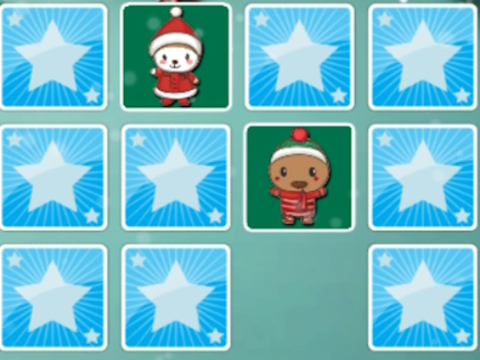 Juego Partido de memoria de Navidad  en línea