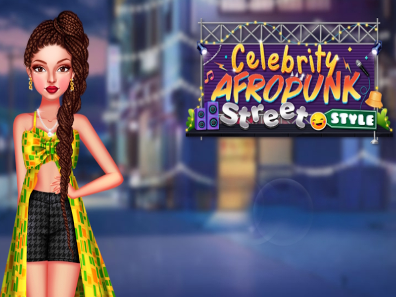 Juego Estilo de la calle Afropunk de celebridades en línea