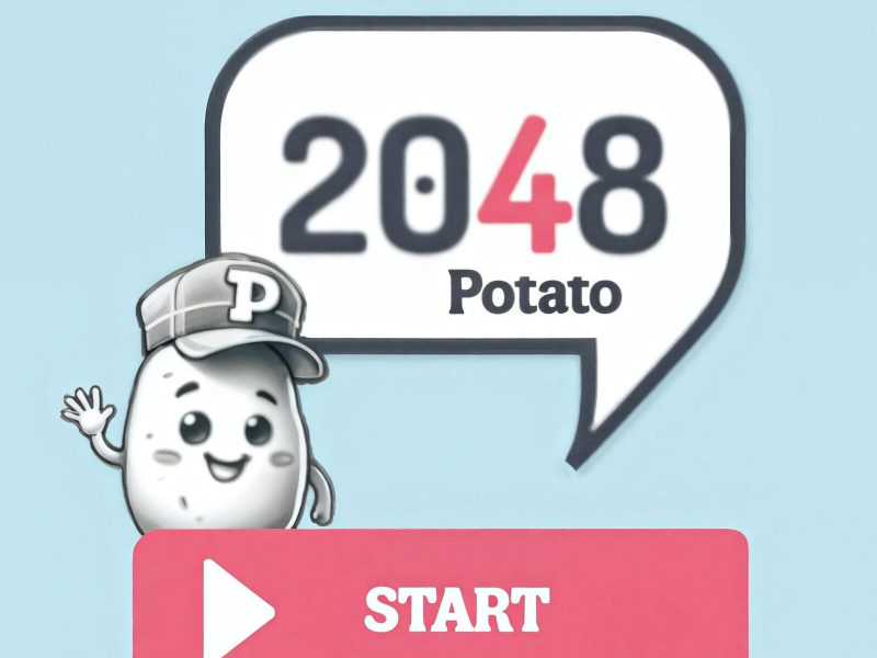Juego 2048 patata  en línea