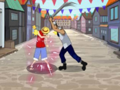 Juego Batalla pirata de una pieza  en línea