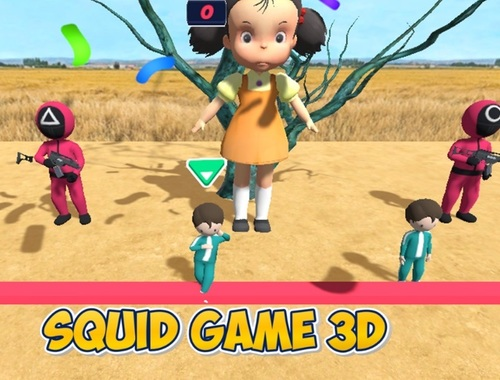 Juego Juego del calamar 3D  en línea