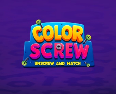 Juego Tornillo de color: desenroscar y combinar  en línea