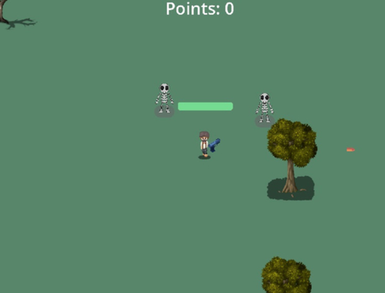 Juego Cementerio de esqueletos  en línea