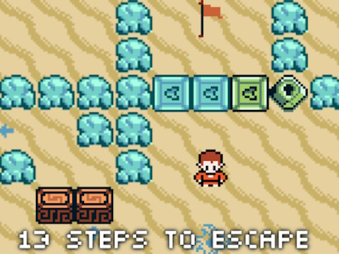 Juego 13 pasos para escapar  en línea
