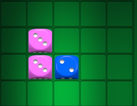 Juego Combinación de dados  en línea