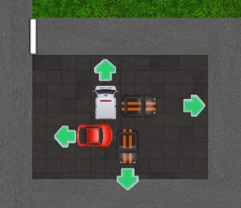 Juego Aparcamiento de coches  en línea
