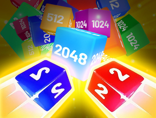 Juego Desafío de fusionar cubos  en línea