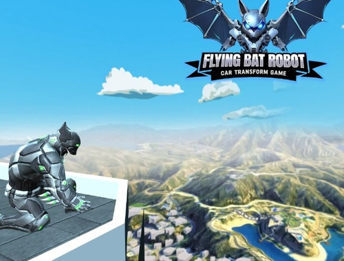 Juego Robot murciélago volador  en línea