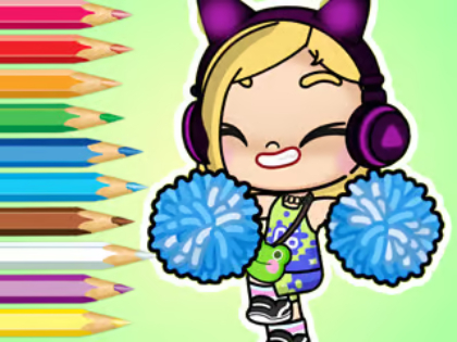 Juego Libro para colorear: Animadora del mundo Avatar  en línea