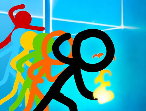 Juego Stickman vs Zombies: Lucha épica  en línea