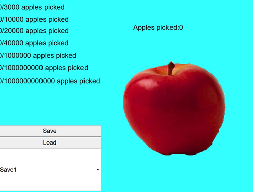 Juego Clicker de manzana roja  en línea