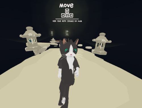 Juego Parkour guerrero gato  en línea