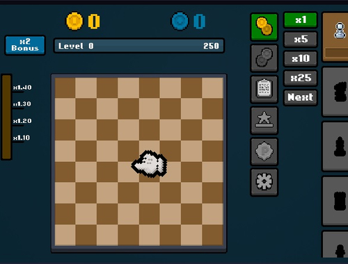 Juego Clicker de ajedrez  en línea