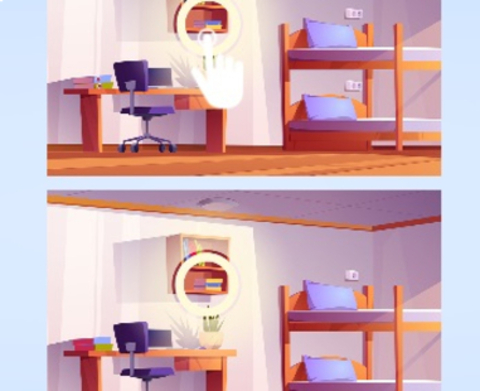 Juego Encuentra las diferencias  en línea