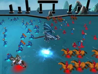 Juego Simulador de batalla - Caja de arena  en línea