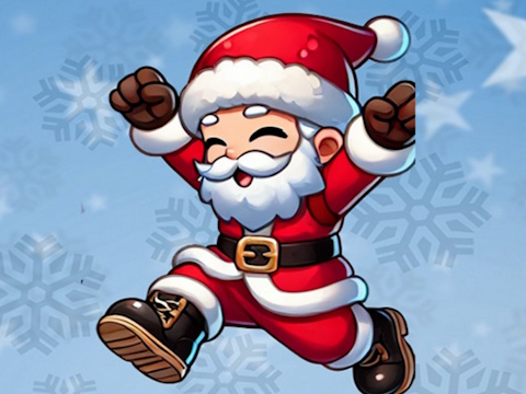 Juego Papá Noel Flappy  en línea