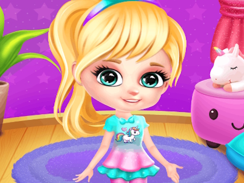 Juego Cuidado virtual de niña bonita  en línea