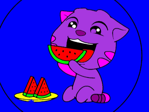 Juego Libros para colorear de Talking Tom  en línea