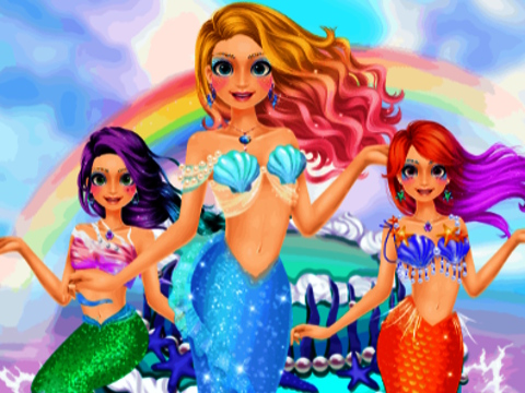 Juego Salón de sirena mágica  en línea