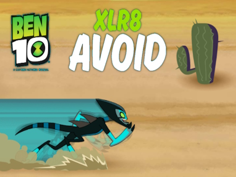 Juego Ben 10 Xlr8 Evitar  en línea