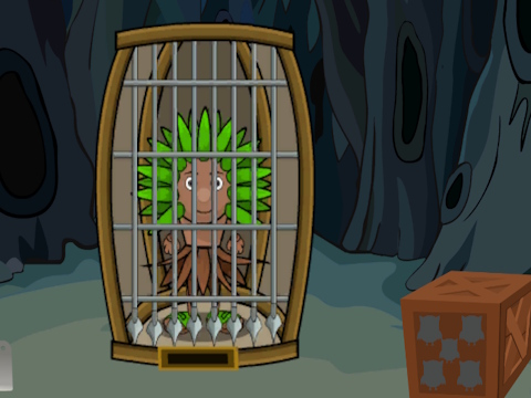 Juego Rescate de niña tribal de cueva  en línea