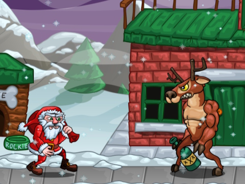 Juego Ve Papá Noel  en línea