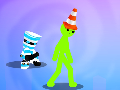 Juego Maestro de Parkour: Carrera Stickman  en línea