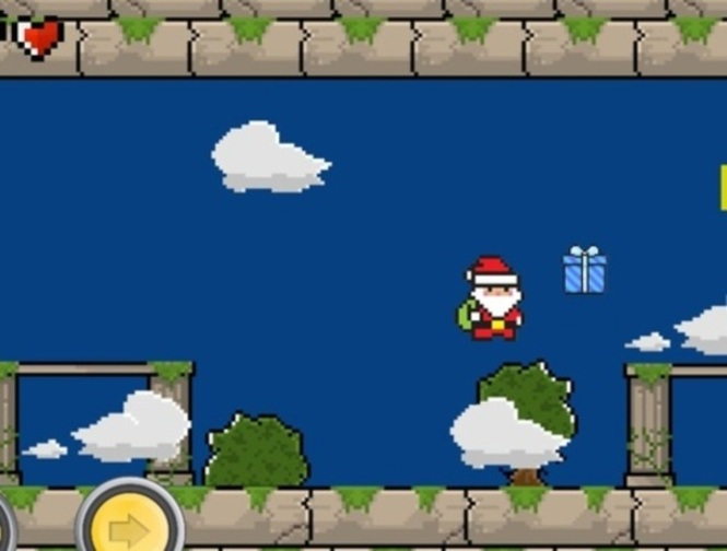 Juego Papá Noel retro  en línea