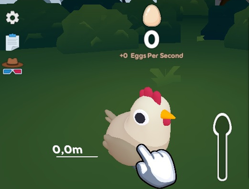 Juego Clicker de pollo  en línea