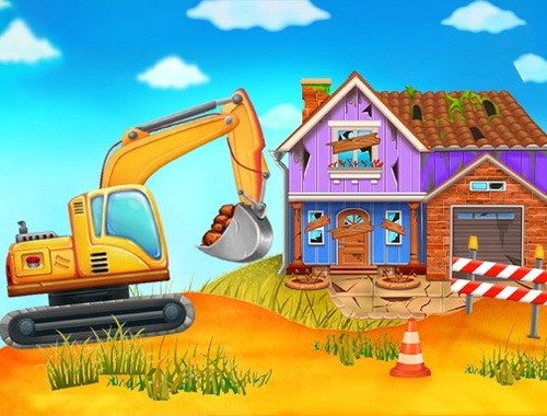 Juego Camión de construcción  en línea