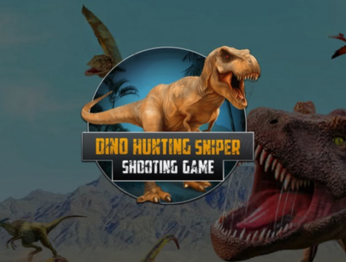 Juego Juego de disparos de francotiradores de caza de dinosaurios  en línea