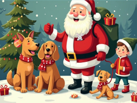 Juego Diferencias de puntos navideños  en línea