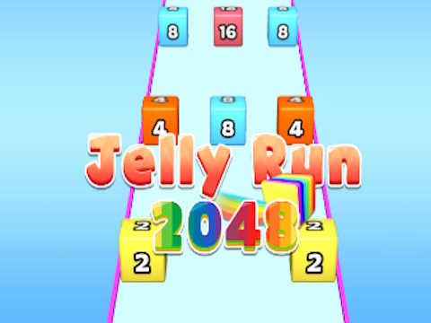 Juego Carrera de gelatina 2048  en línea